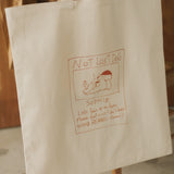 Canvas Tote – NOT LOST DOG – 7oz cotton canvas –　Lsize【25B-2】
