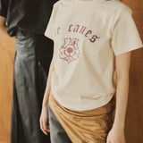 Dog Print Graphic Tee -6.2oz premium cotton【25T-5】