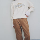 RE:SOPHIE Garment Dyed 6.4 oz Lightweight Crewneck Sweatshirt【26sw-1】