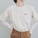 roupada sophie Embroidered Tee – 6.2oz Premium Cotton –【25T-1】