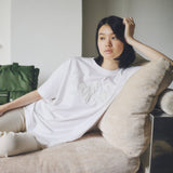 RE:SOPHIE Frill Logo Tee -organic cotton-【26T-3】