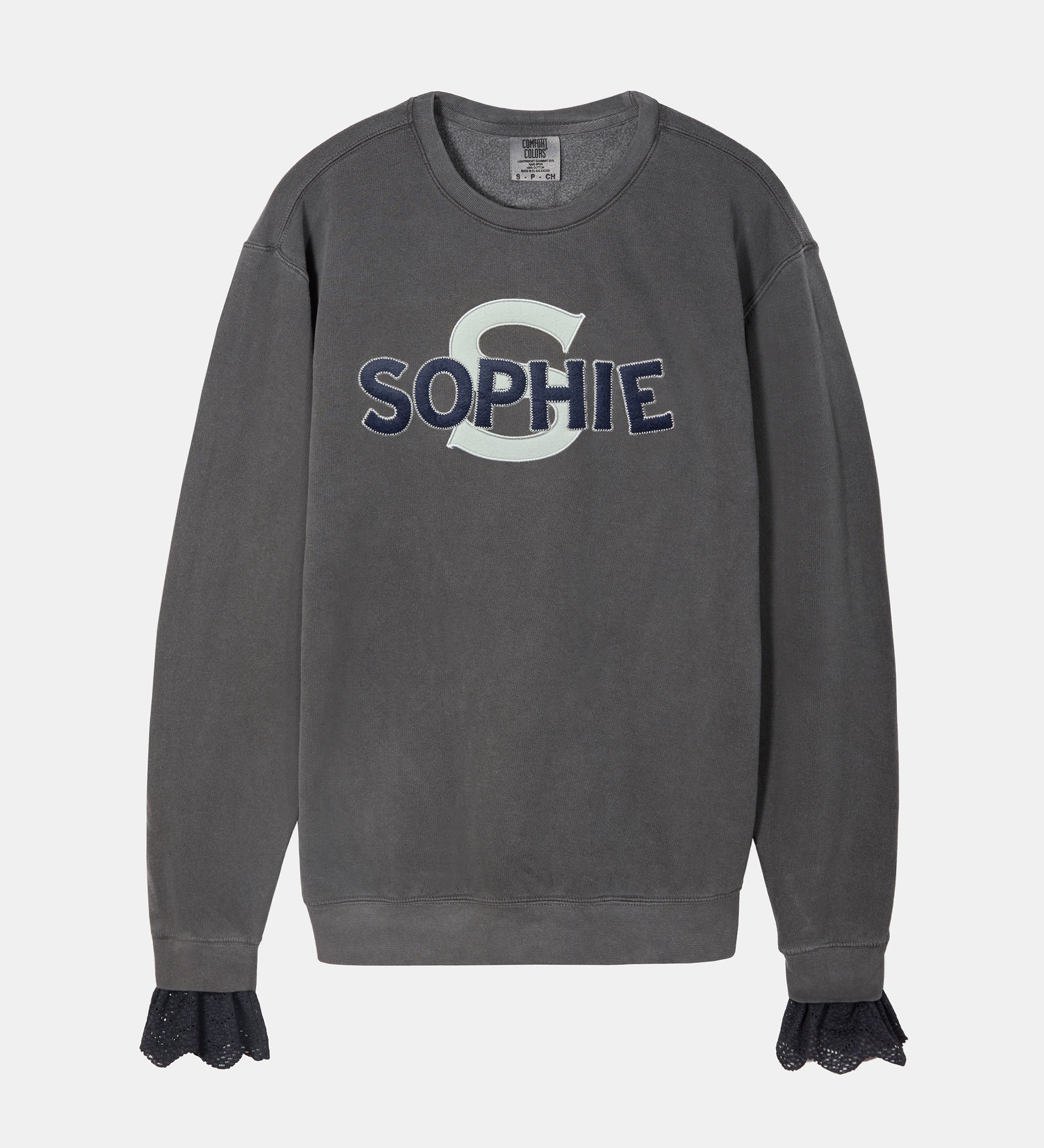 RE:SOPHIE Garment Dyed 6.4 oz Lightweight Crewneck Sweatshirt【26sw-7 】