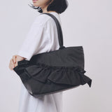RE:SOPHIE Vintage Nylon Frill Tote (S) -vintage nylon-【26B-6】