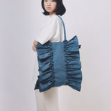 RE:SOPHIE Vintage Nylon Frill Tote (L) -vintage nylon-【26B-4】