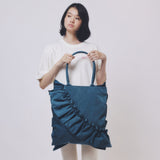 RE:SOPHIE Vintage Nylon Frill Tote (L) -vintage nylon-【26B-4】