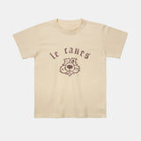 Dog Print Graphic Tee -6.2oz premium cotton【25T-5】