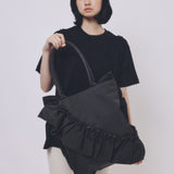 RE:SOPHIE Vintage Nylon Frill Tote (L) -vintage nylon-【26B-4】