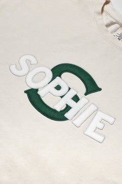 RE:SOPHIE Garment Dyed 6.4 oz Lightweight Crewneck Sweatshirt【26sw-3 】IVORY / FOREST