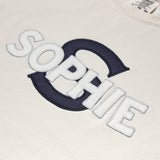 RE:SOPHIE Garment Dyed 6.4 oz Lightweight Crewneck Sweatshirt【26sw-5 】IVORY / NAVY