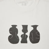 Flower Vase Graphic Tee -6.2oz premium cotton-【25T-4】
