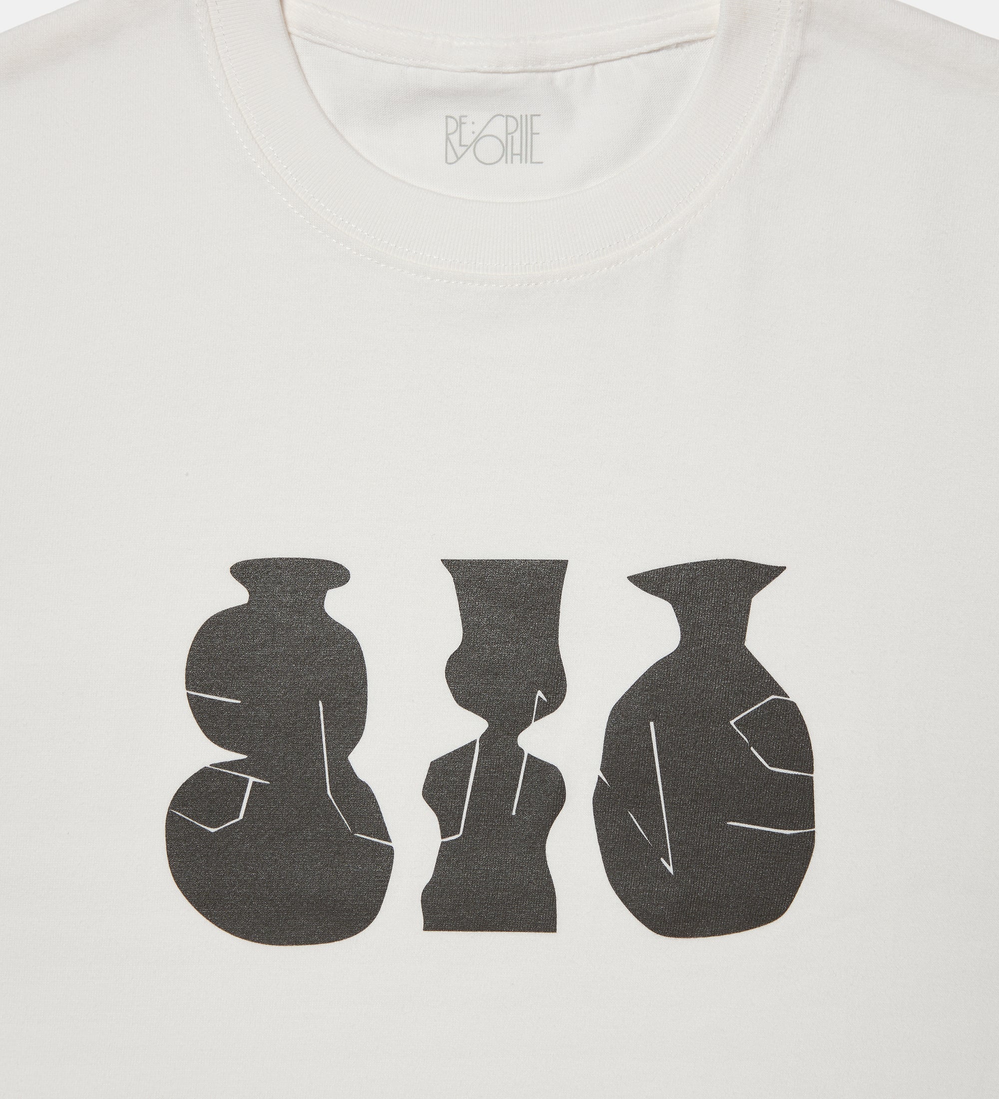 Flower Vase Graphic Tee -6.2oz premium cotton-【25T-4】