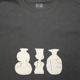 Flower Vase Graphic Tee -6.2oz premium cotton-【25T-4】