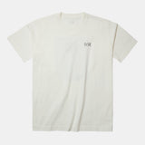 Flower Photo Back Print Tee -6.2oz premium cotton-【25T-3】