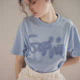 RE:SOPHIE Frill Logo Tee -organic cotton-【26T-3】