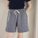 RE:SOPHIE Paisley Frill Shorts -organic cotton-【26P-1】