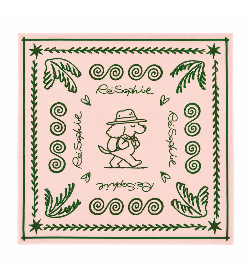 “WALK WITH ME BANDANA”【26O-1】