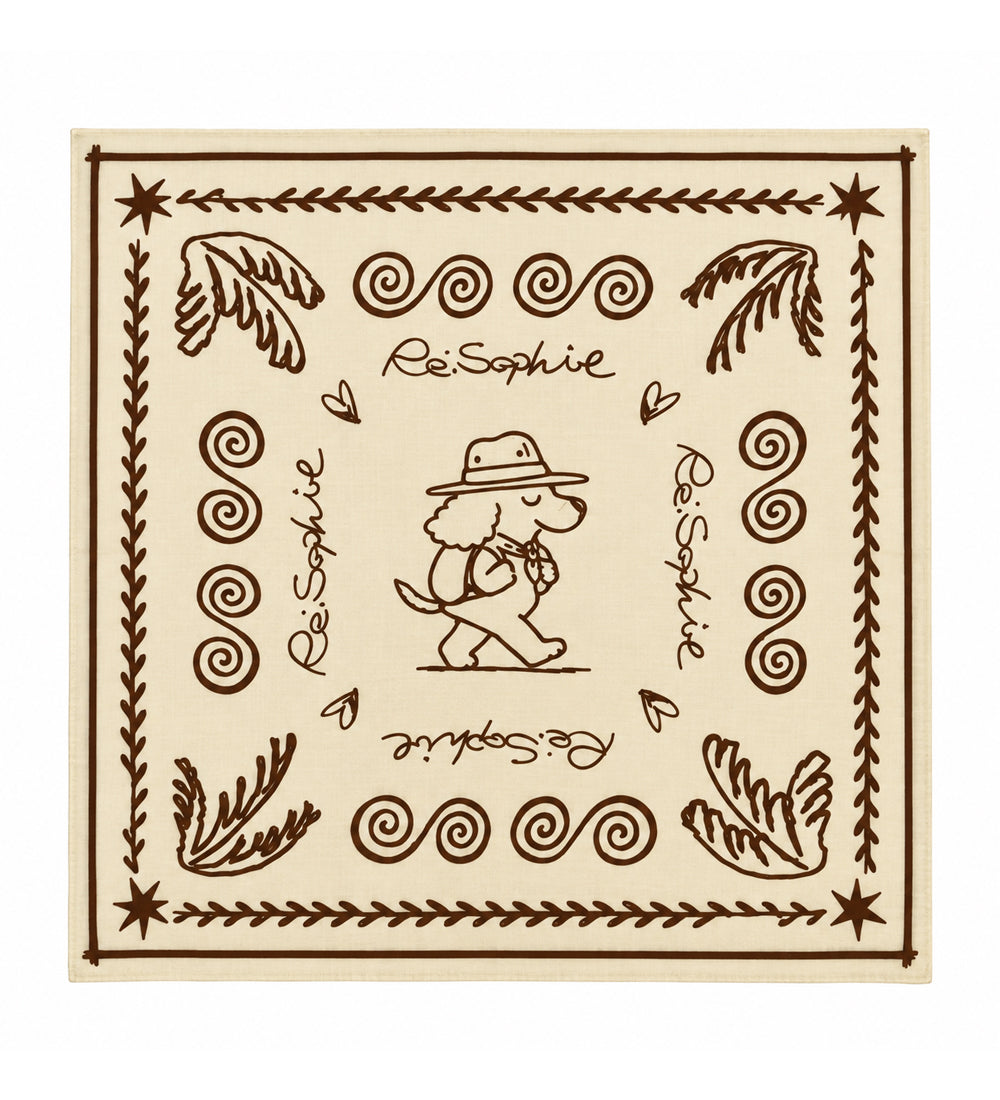 “WALK WITH ME BANDANA”【26O-1】