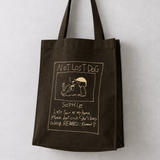 Canvas Tote – NOT LOST DOG – 8号帆布 cotton canvas –【25B-3】