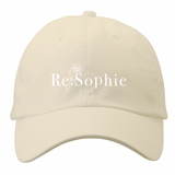 Re:Sophie-logo-front-white-cream-cap