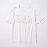 RE:SOPHIE Frill Logo Tee -organic cotton-【26T-3】