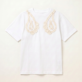 RE:SOPHIE Paisley Frill Tee -organic cotton-【26T-4】