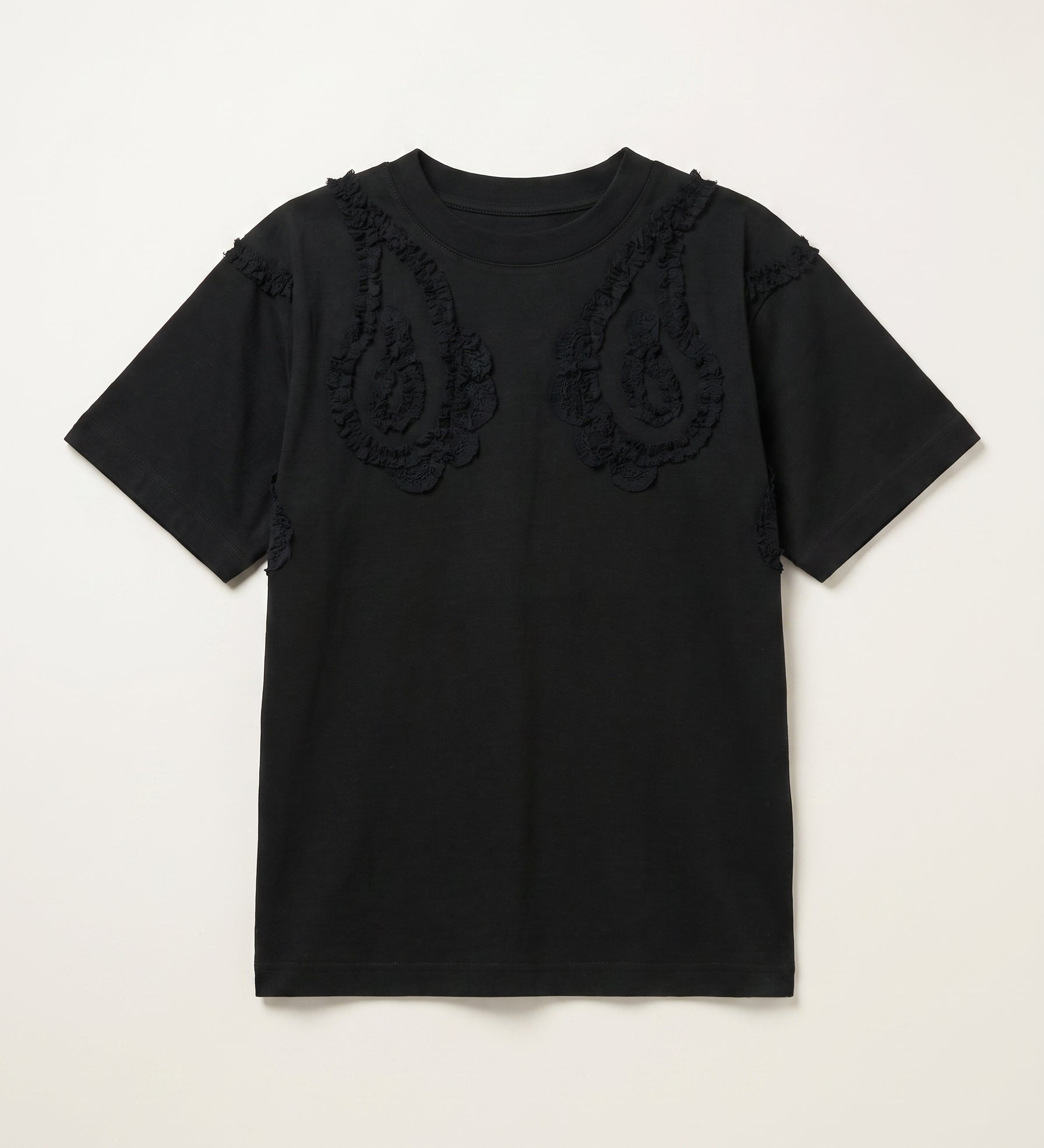 RE:SOPHIE Paisley Frill Tee -organic cotton-【26T-4】