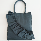 RE:SOPHIE Vintage Nylon Frill Tote (L) -vintage nylon-【26B-4】