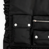 RE:SOPHIE Utility Pocket Frill Tote -MA-1 nylon-【26B-１】