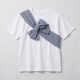 RE:SOPHIE Ribbon Tee -organic cotton-【26T-5】